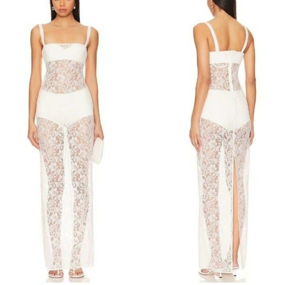 Gracia Gown in White Lovers and Friends